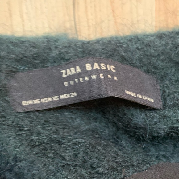 Zara Basic Green Emerald Jacket - Picture 2 of 2